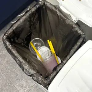 검정비닐봉투사이즈 치킨 쓰레기 배달포장 검은비닐봉지 시장상인 40x60 100장