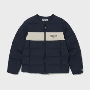 [리복] 레거시 카라리스 구스 경량 다운 - 네이비