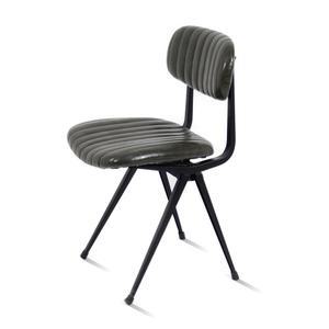 의자 리절트 거실 검은 안락의자 카페 CH53 곡선 1인 식탁의자 갈색 1인용