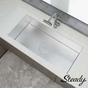 AK Steady 950 주방 엠보 코팅 사각싱크볼 SUS304