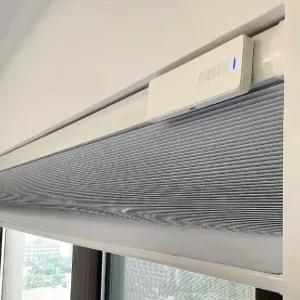 무타공 전동식 암막 블라인드 커튼 리튬배터리 커튼