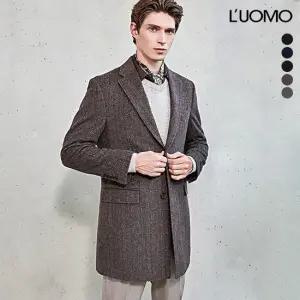 울 캐시미어 퀼트 트리밍 코트 5종 택1