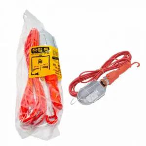 야외용 작업 소켓 조명 낚시 차량 정비 공장용 라이트 65M