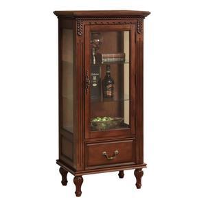위스키 장식장 엔틱 빈티지 조명X 우드 양주 진열장 클래식 유리 인테리어 술장식장 선반