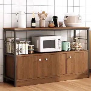 주방 수납 선반 전자레인지 다층 다용도 선반 정리대 수납장