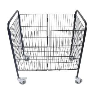 접이식 빨래방카트 세탁바구니 철제 운반 수납 빨래방