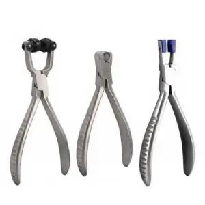 안경플라이어 안경수리도구 펜치 키트 드라이버 코패드