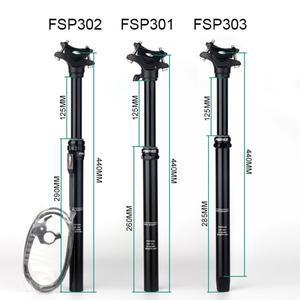 Fastace MTB 텔레스코픽 시트포스트 레버, 27.2, 30.9, 산악 자전거 드로퍼, 440mm 길이, 125mm 여행