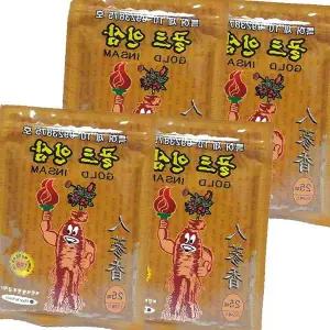 골드 인삼 패드 파스 온열 붙이는 패치 어깨 목 허리