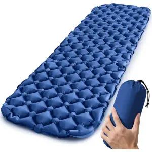 접이식매트리스 토퍼 야외용 침낭 캠핑용 에어 매트리스 초경량 쿠션 여행 매트 접이식 침대 헤드레스트 하