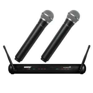 dnp [음향] [정품]SHURE_ SVX288PG58_ 슈어 2채널 무선핸드+핸드 무선마이크_삼아무역정품_ (SVX288_PG58)