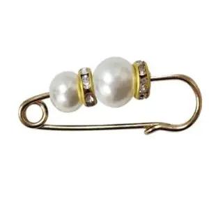 진주 브로치 소 화이트 포인트브로치 옷브러치