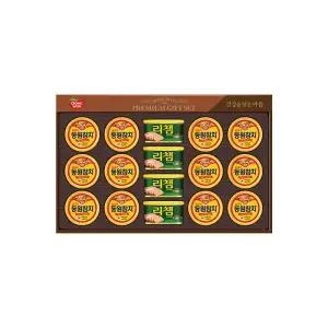 동원 튜나리챔 100호 설 추석 선물세트 1개(쇼핑백포함) 참치 리챔 햄 명절 선물용 HA