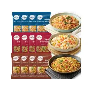 애슐리 볶음밥 12인분 세트(스크램블 게살4+통새우4+랍스터4)
