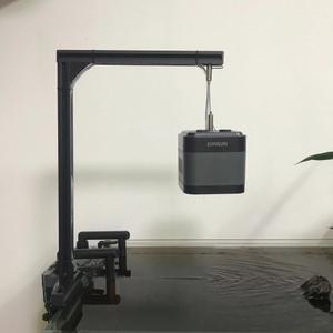 어항 조명 거치대 수초 구피 스팟 수조 조명등 블랙높이25cm 대형 이내 1개 수족관등