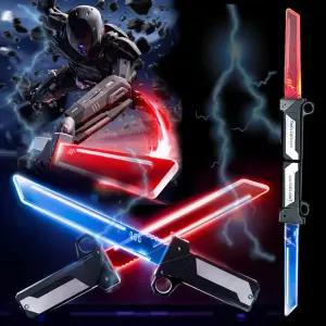 LED 트윈크로스 검 장난감 칼 모형검 무기 소품 코스프레