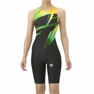 아레나 여자 선수용 반전신 수영복 5부 U165322 여아용