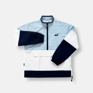 스트로커스 아울렛 STRWB-2502 BL 바람막이 하프 반집업 배드민턴 피클볼 스포츠웨어 (STRWB-2502 BL)