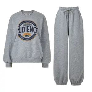 (2SET) 빅 프린팅 맨투맨 티셔츠+기모 조거 팬츠 PBVFF5W1TS6631