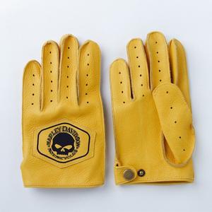 할리 데이비슨 레트로 인조 가죽 바이크 오토바이 장갑 야외 승마  레이싱 기어 남성 여성 미끄럼 방지 내