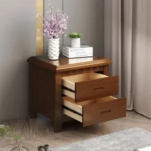 원목 협탁 침대 틈새 2단