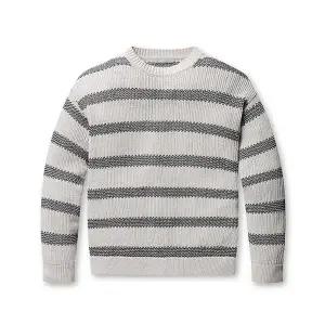 [프로젝트엠][프로젝트엠] 남성 조직변형 라운드 풀오버 니트_EPE2ER1500