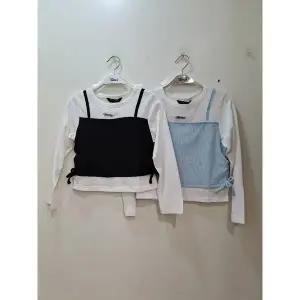 [더데이걸] 뷔스티에 레이어드 긴팔 티셔츠TGLA26102 [P003749740]