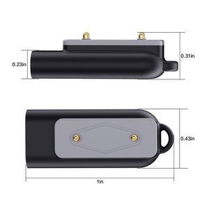 유형 C 충전기 어댑터 자기 충전 케이블 변환기 삼성 Galaxy Fit 3/Huawei Watch Fit 3 2 용 시계 충전기 어댑터