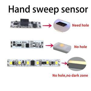 IR 적외선 센서 스위치 모듈, 모션 제어, 손 스윕 웨이브 유도 3000K, 4000K 커스텀, DC5V, 12V, 5A