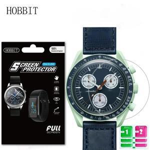 Omega Swatch Co 브랜드 시계 화면 보호기 용 소프트 TPU 하이드로 겔 필름 Bioceramic MoonSwatch SO33 용 풀 커버리지 필름