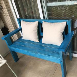 샤크팡 공원의자 등받이 야외벤치 공원 정원 우드 원목