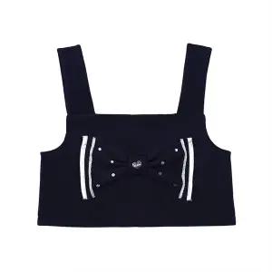 [프랜치캣](강남점)네이비리본베스트 Q51DAV010N5