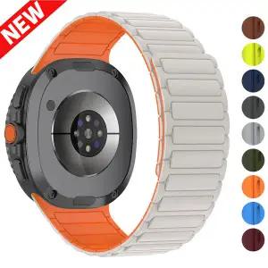 갤럭시 워치 8 클래식 LTE 스마트워치 액세서리 마그네틱 밴드 삼성 워치 8 40 44mm 스포츠 코레아 손목 스