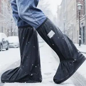 삿포로 부츠 접이식 방수 장화 신발커버 여행 눈 장마 방한화 훗카이도 비에이