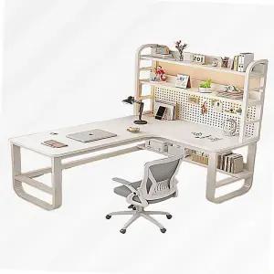 기억자 기역자 L자 120x80x175cm 모서리 책상 학생 코너