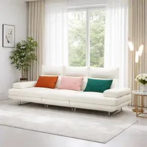 오너스가구 델리시아 패브릭 스윙 4인소파