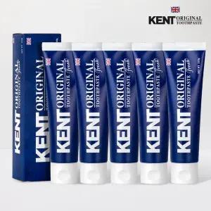 [켄트] 프레쉬 치약 120g 5개 상쾌한 페퍼민트향