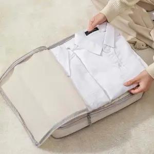 여행용압축파우치 여행 용 의류 압축 팩 지퍼 파우치 세트 트래블 준비