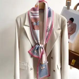 여자스카프 고급 패턴 직사각 롱 스카프 간절기 포인트 패션소품