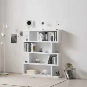 제이가구 브란스모듈 1200 디자인 4단 책장