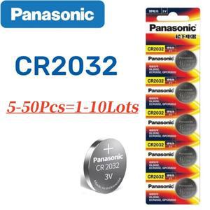5-50pcs 원래  호환호환 CR2032 CR 3V 리튬 배터리 시계 계산기 원격 제어