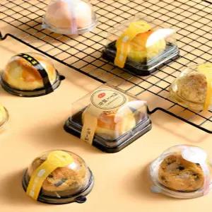 두바이쫀득쿠키 사각 원형 떡 100개 상자 케이스 양갱 화과자