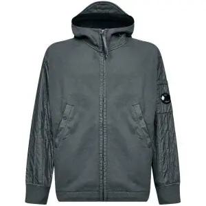 CP COMPANY  25FW Diagonal Raised Fleece Hooded Sweatshirt (19CMSS054A 005835M 978) (다이애그