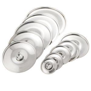 호환신제품 10-24cm 원형 냄비 뚜껑 스테인리스 두꺼운 뚜껑 냄비 커버 범용 교체용 주방 식품 뚜껑 주방