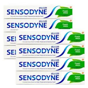 후레쉬 치약 100g x 8개 시린용 최근제조