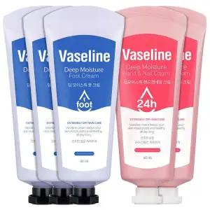 고보습 바세린 핸드크림 풋크림 세트 풋크림3+핸드크림2