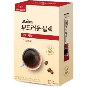 맥심 오리지날 부드러운블랙믹스100T