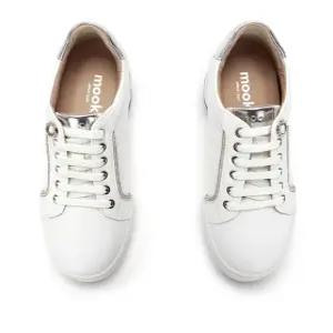 [무크]여성 밴드형 히든키높이 스니커즈 422303 AY 화이트a