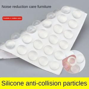 현관 말발굽 도어 스톱퍼 고무 충돌 패드 PVC 투명 가구 범퍼 캐비닛 무타공 실리콘 스토퍼 댐핑 보호대