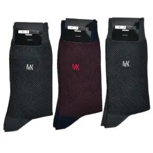 양말 3족 선물 세트 헤링본 패턴 남성 장목 mens dress socks gift box set